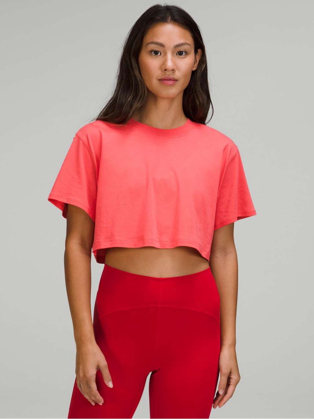 lululemon athletica Pink Crop Top